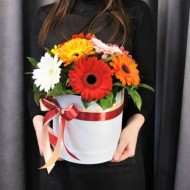 Шляпная коробка Герберка 