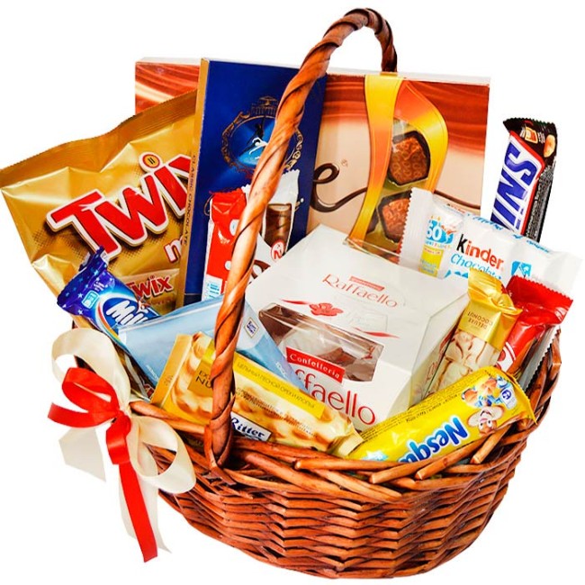 Сладкая корзина №18